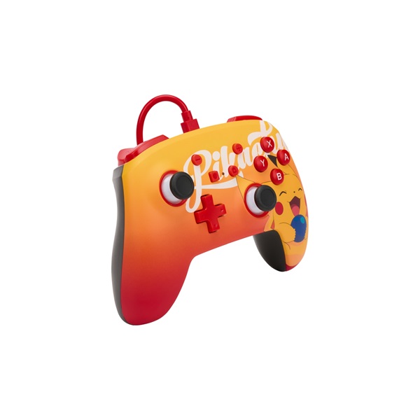 PowerA 1522784-01 Enhanced Nintendo Switch vezetékes Oran Berry Pikachu kontroller