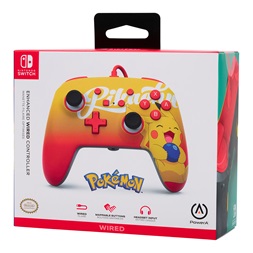 PowerA Enhanced Nintendo Switch vezetékes Oran Berry Pikachu kontroller