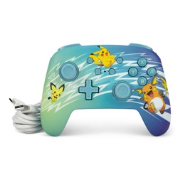 PowerA NSGP0221-01 Enhanced Nintendo Switch vezetékes Pikachu Evolution kontroller
