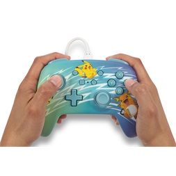 PowerA NSGP0221-01 Enhanced Nintendo Switch vezetékes Pikachu Evolution kontroller
