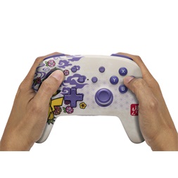 PowerA NSGP0324-01 Enhanced Nintendo Switch vezeték nélküli Pikachu Blossom kontroller