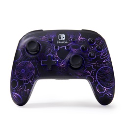 PowerA NSGP0349-01 Enhanced Nintendo Switch vezeték nélküli Lumectra Etched Galaxy kontroller