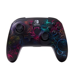 PowerA NSGP0349-01 Enhanced Nintendo Switch vezeték nélküli Lumectra Etched Galaxy kontroller