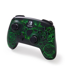 PowerA NSGP0349-01 Enhanced Nintendo Switch vezeték nélküli Lumectra Etched Galaxy kontroller