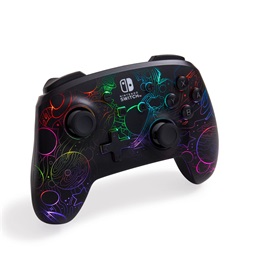 PowerA NSGP0349-01 Enhanced Nintendo Switch vezeték nélküli Lumectra Etched Galaxy kontroller