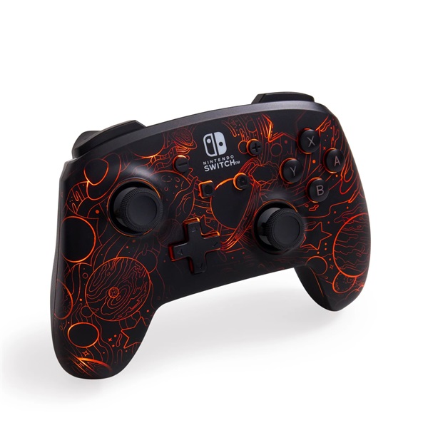 PowerA NSGP0349-01 Enhanced Nintendo Switch vezeték nélküli Lumectra Etched Galaxy kontroller