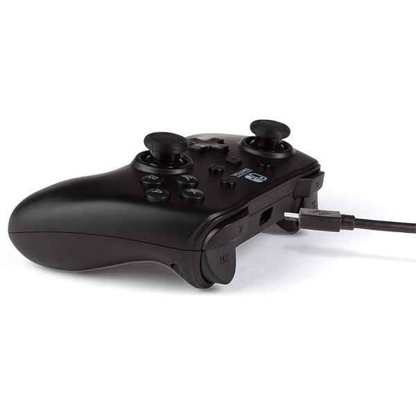 PowerA Nintendo Switch vezetékes matt fekete kontroller