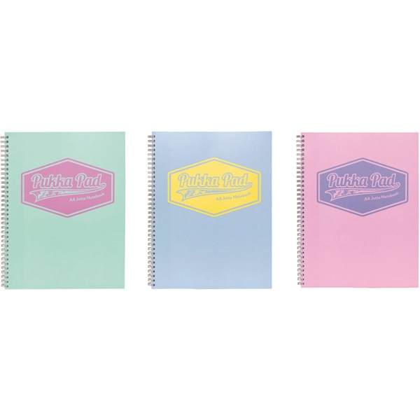 Pukka Pad Jotta Pastel A4 vonalas spirálfüzet