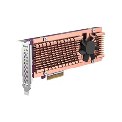 QNAP QM2-2P-344A 2x M.2 SSD port bővítő kártya, PCIe