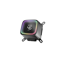 RAIDMAX DIGITAL LD360 ARGB BLACK LCD kijelzős vízhűtés