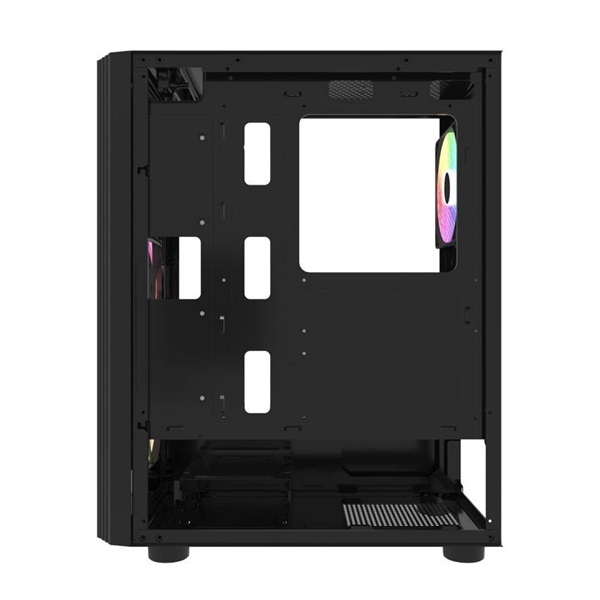 RAIDMAX V152 fekete (táp nélküli) ablakos ATX ház