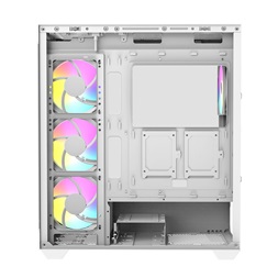 RAIDMAX i800 fehér (táp nélküli) ablakos ATX számítógépház (Újszerű)