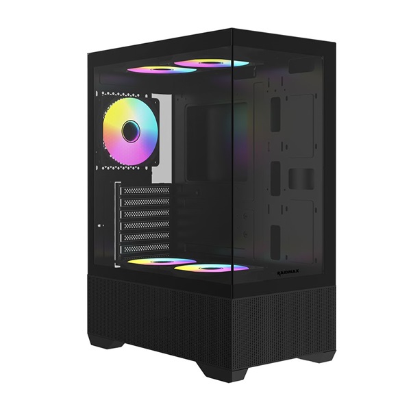 RAIDMAX i802 fekete (táp nélküli) ATX ház