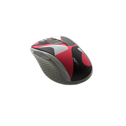 Rapoo "M500" Bluetooth vezeték nélküli piros Camouflage egér