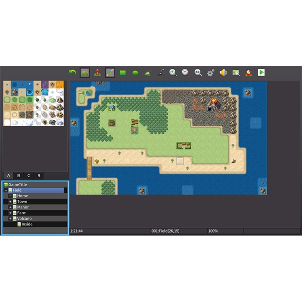 RPG Maker MV Nintendo Switch játékszoftver (Használt - A)