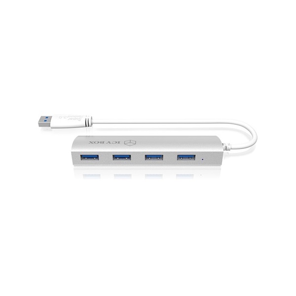 Raidsonic ICY BOX IB-AC6401 4 portos USB3.0 HUB