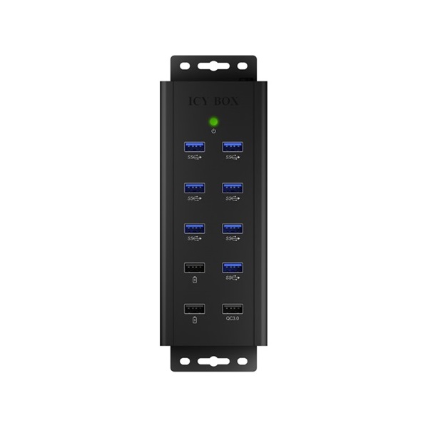 Raidsonic ICY BOX IB-HUB1703-QC3 7 portos USB3.0 hub