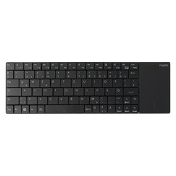 Rapoo 157234 "E2710" HUN fehér vezeték nélküli Touchpad billentyűzet