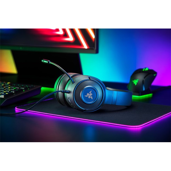 Razer Kraken V3 Hypersense USB fekete gamer headset