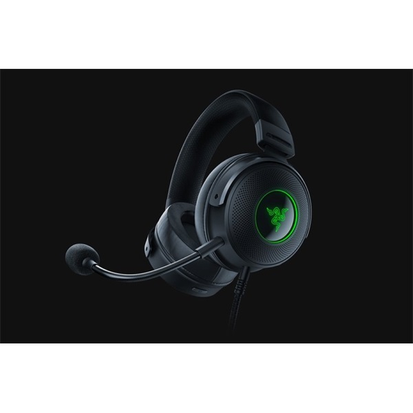 Razer Kraken V3 Hypersense USB fekete gamer headset