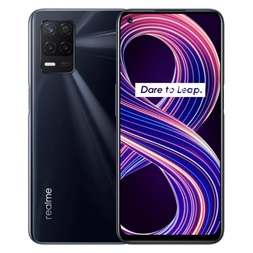 Realme 8 6,5" 5G 4/64GB DualSIM fekete okostelefon (Újszerű)