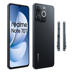 Realme Note 70T 6,74" LTE 4/256GB DualSIM fekete okostelefon