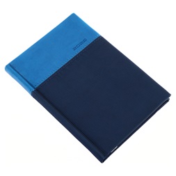 Realsystem 2026 LUX 5411-45 B6 heti beosztású kék zsebnaptár