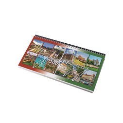 Realsystem 2026 Magyarország 7991 papír hátlapos képes álló asztali naptár