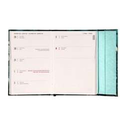 Realsystem 2026 Monstera 5412 B6 mágneses zsebnaptár