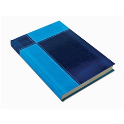 Realsystem 2026 PrémiumM 9322-94 A5 napi beosztású kék határidőnapló