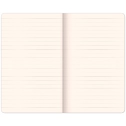 Realsystem Vivella 13 × 21 cm Teal vonalas notesz