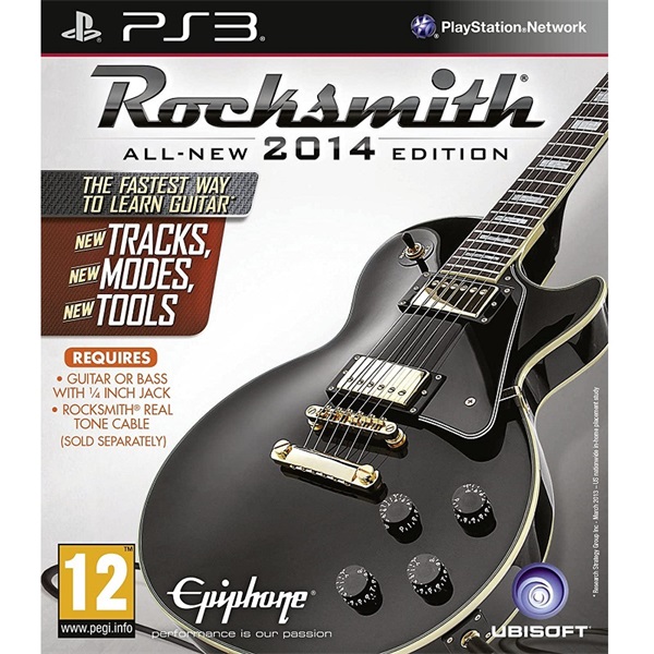 Rocksmith 2014 Ps3 játékszoftver (Újszerű)