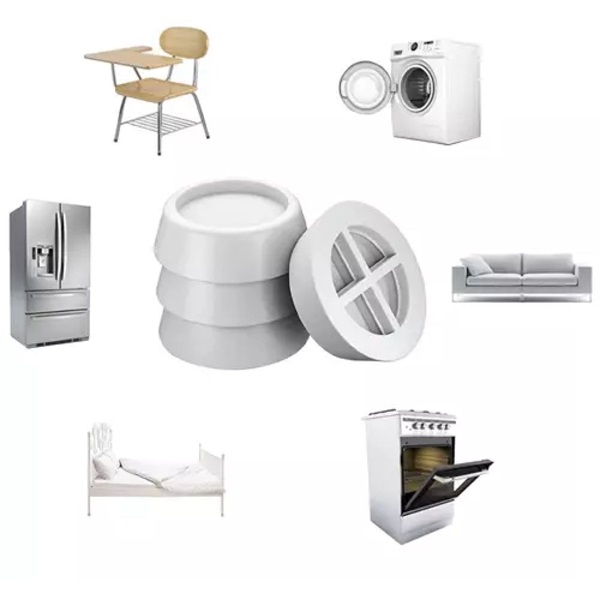 Ruhhy 4 darab mosógép zaj és rezgéscsillapító láb, alátét