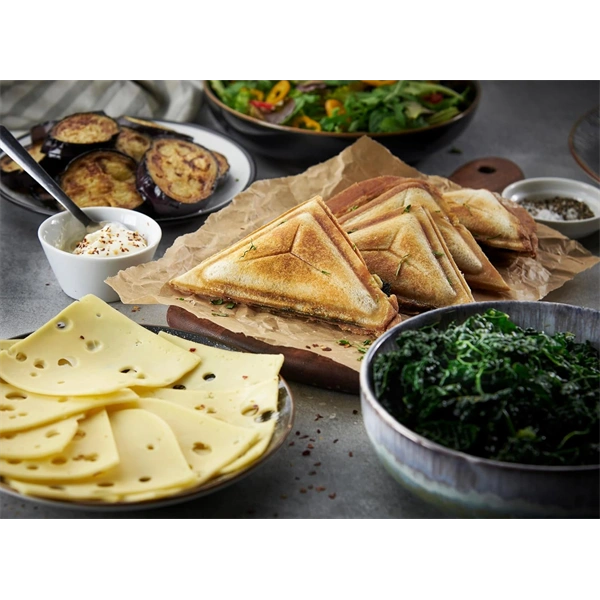 Russell Hobbs 24530-56 Cook@Home inox-fekete szendvicssütő