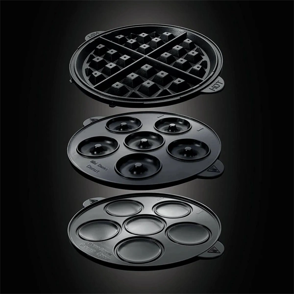 Russell Hobbs 24620-56/RH Fiesta 3in1 bordó fánk -  sütemény- gofrisütő