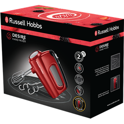 Russell Hobbs 24670-56 Desire piros kézi mixer
