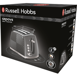 Russell Hobbs 26392-56/RH Groove szürke 2 szeletes kenyérpirító