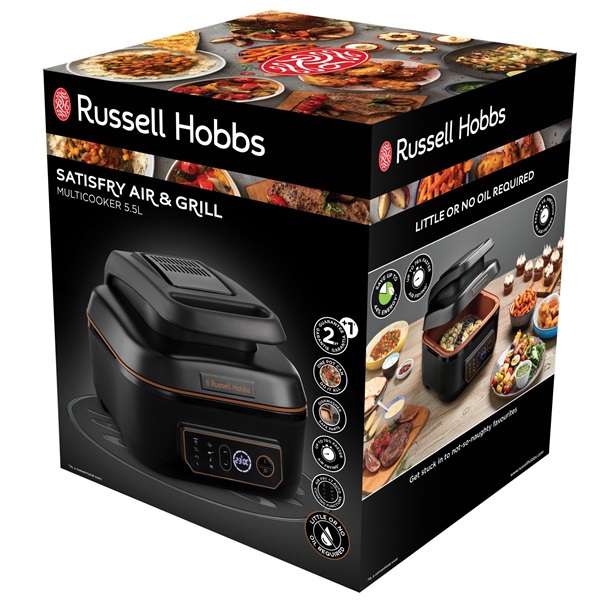 Russell Hobbs 26520-56/RH SatisFry Air&Grill multifunkciós főző és olajsütő