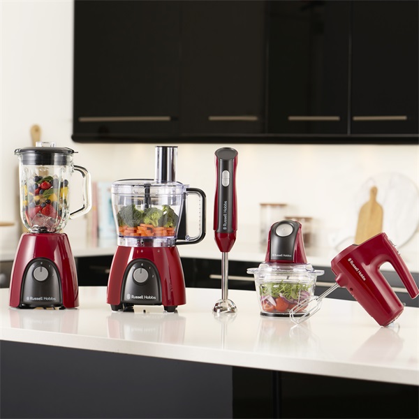 Russell Hobbs 27140-56/RH Desire Red 3in1 piros botmixer szett