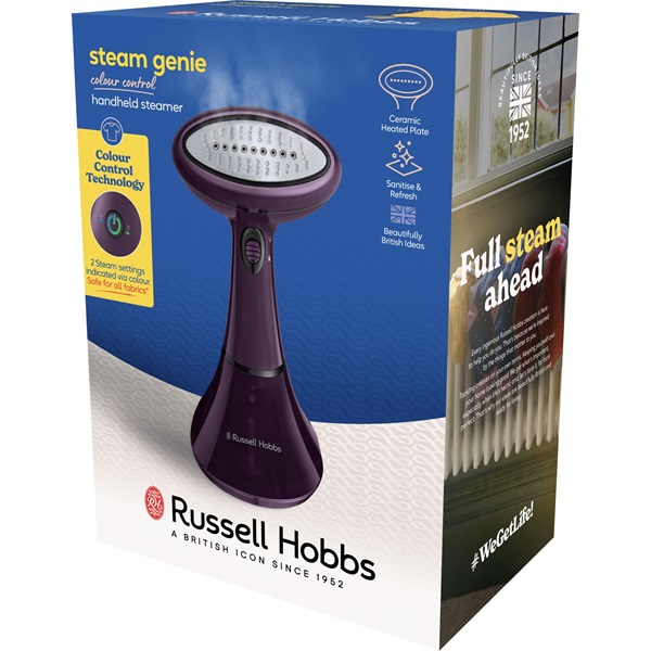Russell Hobbs 27410-56/RH Steam Genie Colour Control lila kézi ruhagőzölő