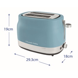 Russell Hobbs 28651-56/RH Hanley Blue kék 2 szeletes kenyérpirító