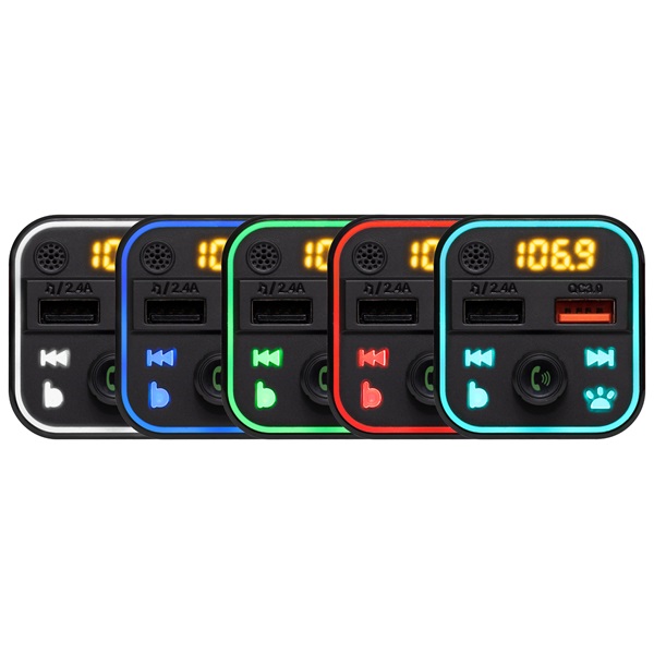 SAL FMBT 18RGB 5in1 autós kihangosító és töltő