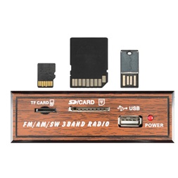 SAL RRT3 USB/SD/microSD/Bluetooth retro táskarádió