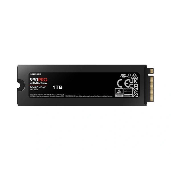 SAMSUNG 990 PRO with Heatsink NVMe™ M.2 SSD 1TB