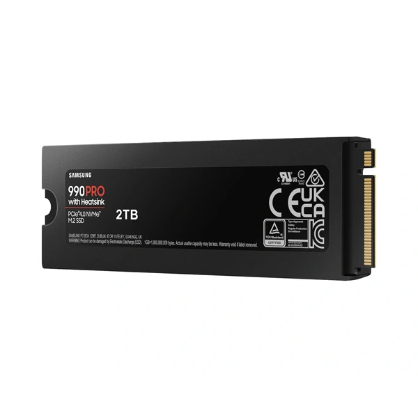 SAMSUNG 990 PRO with Heatsink NVMe™ M.2 SSD 2TB