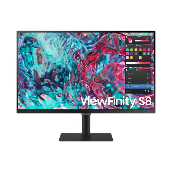 Samsung 27" S8 UHD IPS HDMI/USB/Thunderbolt/LAN monitor