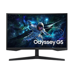 Samsung 27" LS27CG552EUXEN QHD VA 165Hz HDMI/DP ívelt gamer monitor