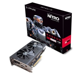 SAPPHIRE NITRO RX 470 OC 4GB AMD 4GB GDDR5 256bit PCIe videokártya