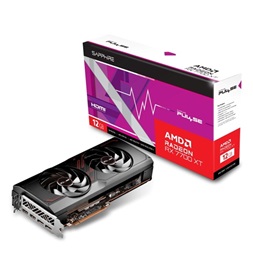 SAPPHIRE PURE Radeon RX 7700 XT AMD 12GB GDDR6 192bit PCIe videókártya