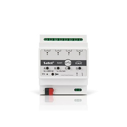 SATEL KNXSA41 4 csatornás/4 független áramkör relével/INTKNX2-be köthető/NO/NC mód/KNX modul